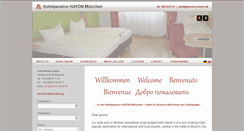 Desktop Screenshot of pension-haydn.de